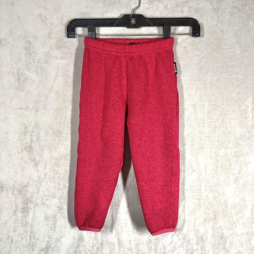 Reima Kids Knit Sweatpants Toddler 2T 92 cm Hot Pink Pull On Outdoor
